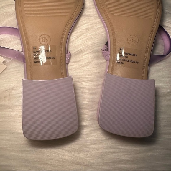 NWT A New Day Lavender Annie Memory Foam Slide Sandals Size 8.5 - Picture 9 of 9